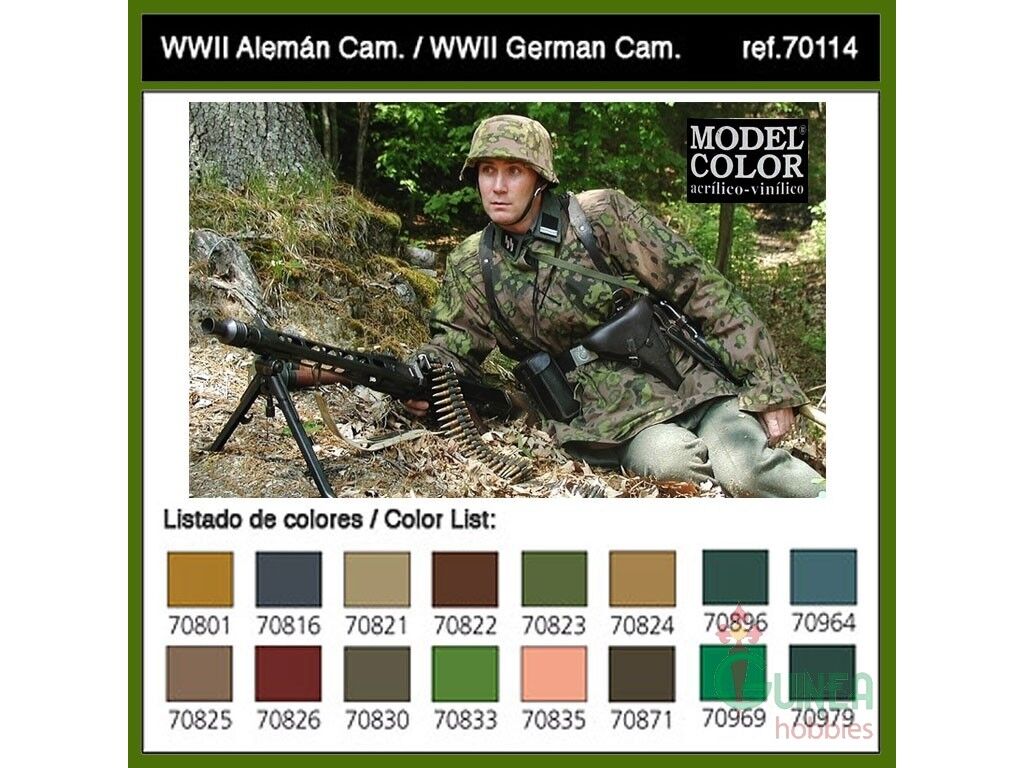 Colores uniformes WW2 - MODELISMO - Wehrmacht Info - Modelos a escala