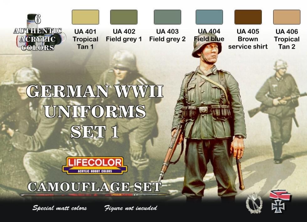 Colores uniformes WW2 - MODELISMO - Wehrmacht Info - Modelos a escala